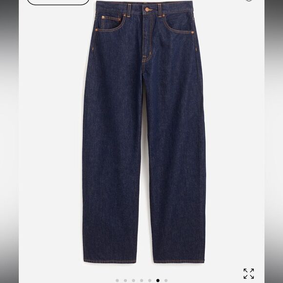 Madewell Balloon Jean Sz 25 Rinse Wash - Picture 3 of 10